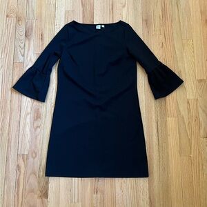 GAP Black Long Sleeve Dress